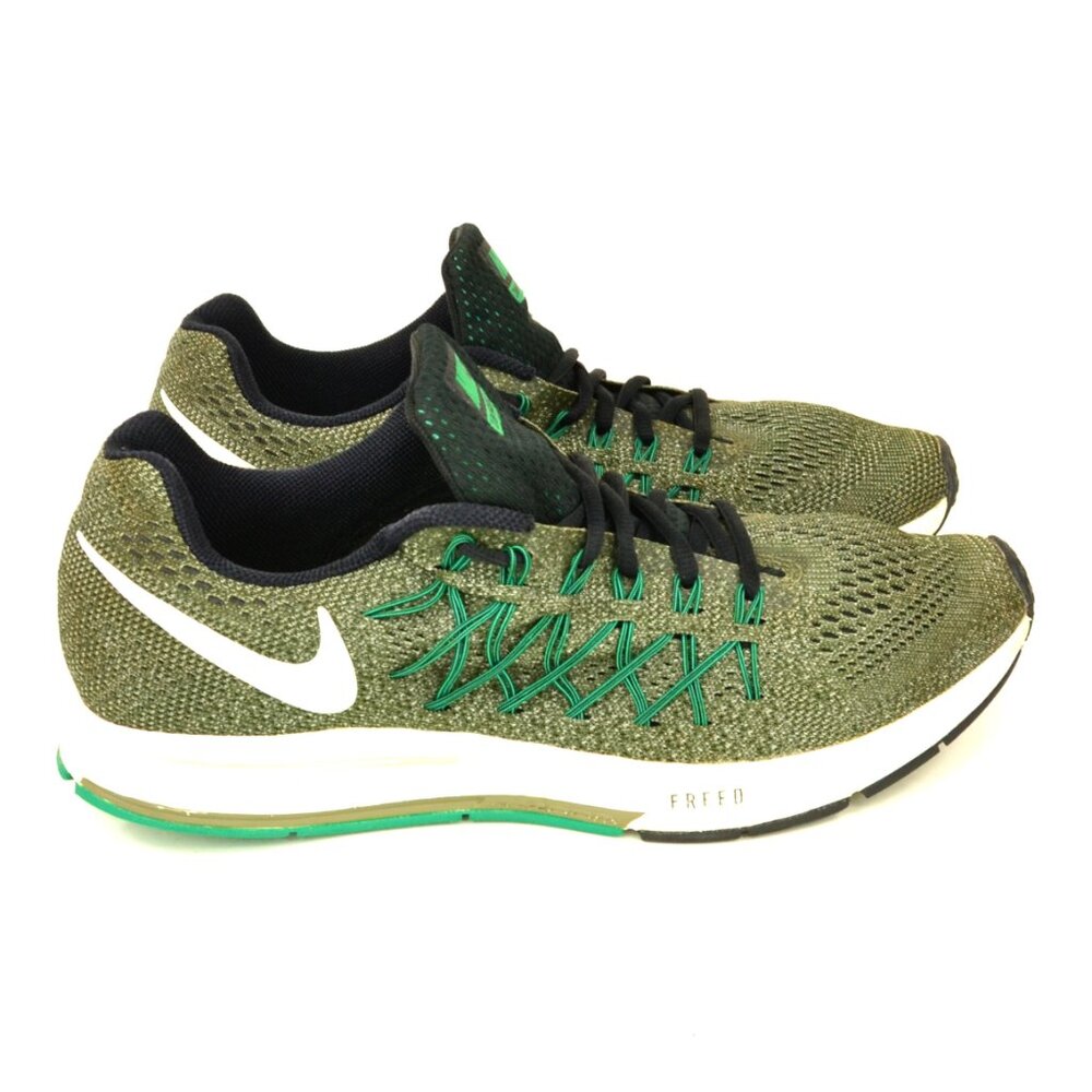 Nike Lunarepic Flyknit Men's Size 10.5 Olive Pine Running Sneakers 818676-303 - Picture 3 of 10